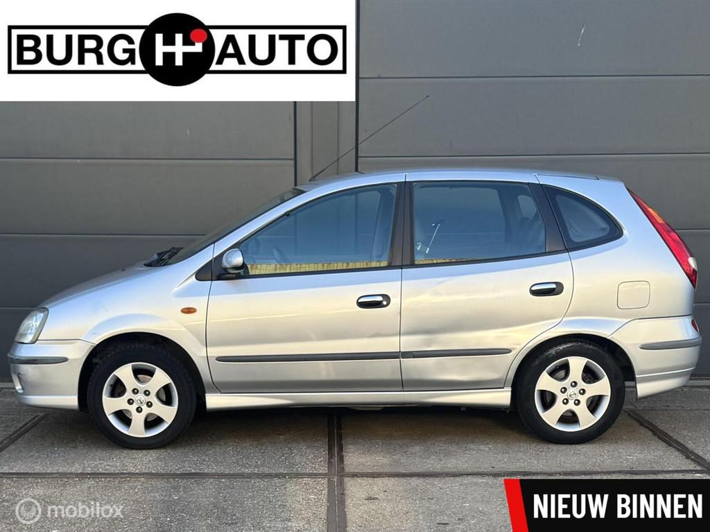 Nissan Almera Tino 1.8 Acenta - APK T/M 15-04-2027 - 2E EIGE, Auto's, Nissan, Elektrische ramen, 4 cilinders, Almera Tino, Origineel Nederlands