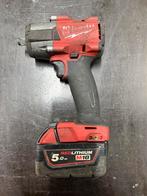 Milwaukee 1/2” Slagmoersleutel - M18 FMTIW2F12 + Accu, Ophalen of Verzenden, Gebruikt, Variabele snelheid