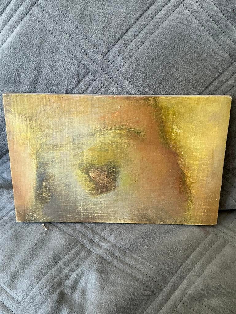 Marie jose Malleville olieverf op hout 21x14, Ophalen