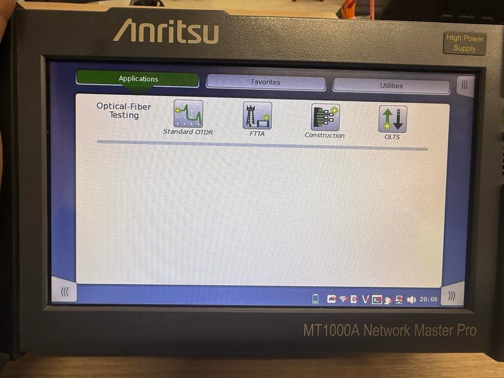 Anritsu MT1000A otdr Network Master Pro Glasvezel Tester, Ophalen of Verzenden