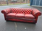 Chesterfield 3 zits bank, Huis en Inrichting, Banken | Bankstellen, Gebruikt, Driepersoons, 75 tot 100 cm, Ophalen of Verzenden
