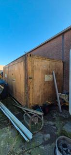 Robuuste zeecontainer - Ideaal voor opslag, Ophalen of Verzenden