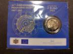 Luxemburg 2 euro 2022 BU Erasmus Coincard met MMT, Ophalen of Verzenden, Luxemburg, 2 euro, Setje
