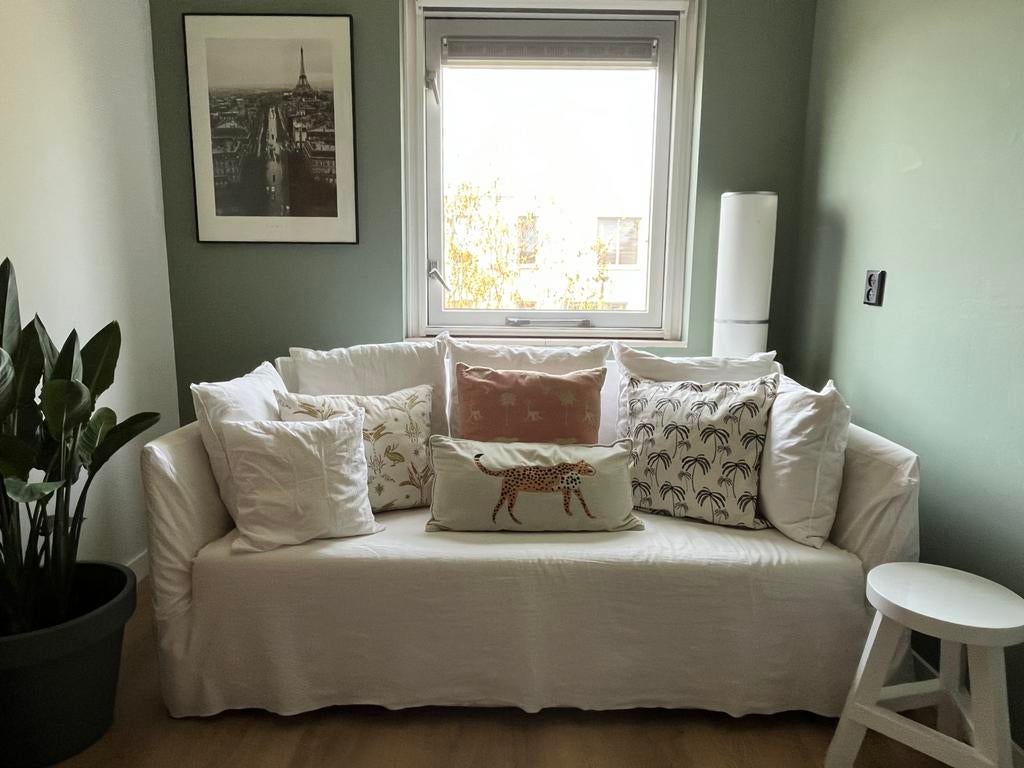 Gervasoni Ghost 10 bank (wit), Ophalen, Zo goed als nieuw, Stof