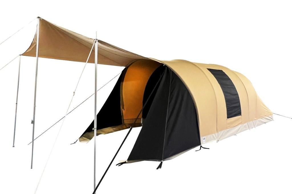 ESVO Sahara 250 + Separatie+Binnentent+Varioluifel SHOWMODEL, Caravans en Kamperen, Tenten, Ophalen of Verzenden, Zo goed als nieuw