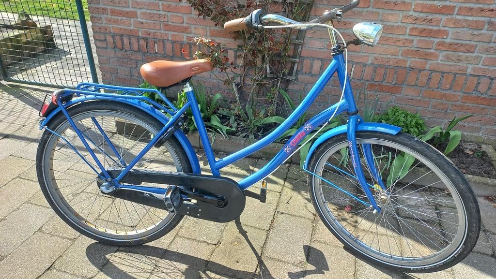 Mooie 26 inch Gazelle meisjesfiets met versnellingen, Ophalen, Zo goed als nieuw, Minder dan 10 versnellingen, Gazelle