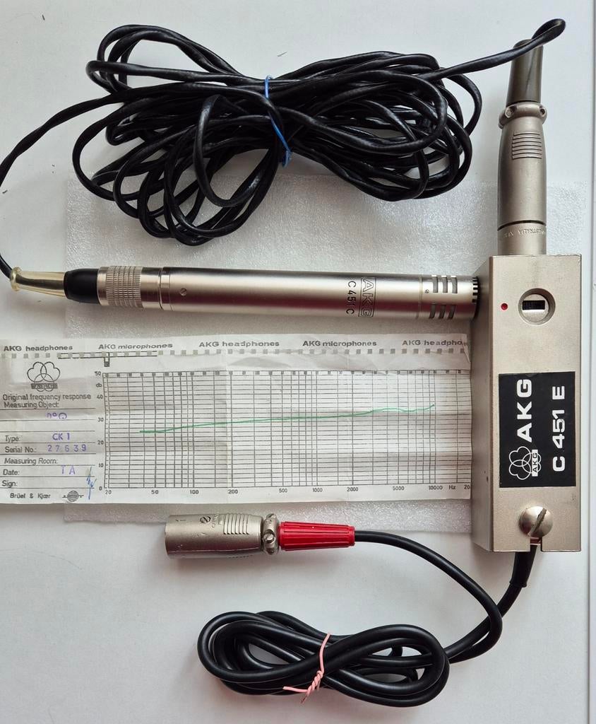 AKG C 451 C, Muziek en Instrumenten, Microfoons, Ophalen