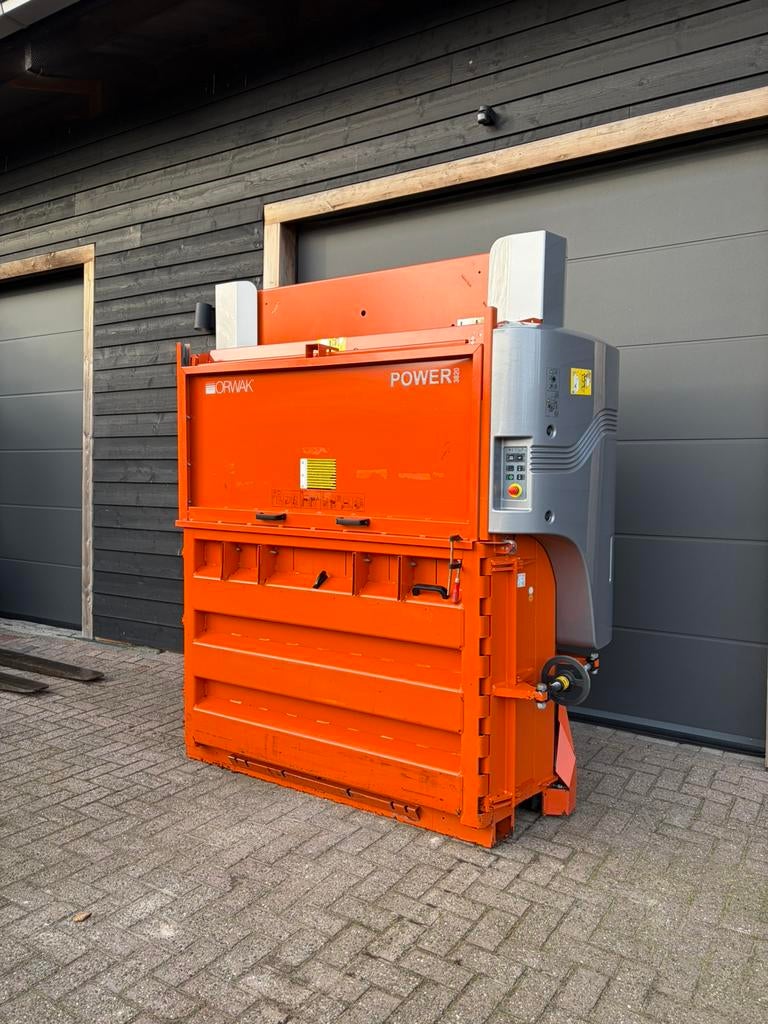 Orwak 3820SD | 26 ton | Balenpers | Papierpers | Extra breed, Doe-het-zelf en Verbouw, Ophalen of Verzenden