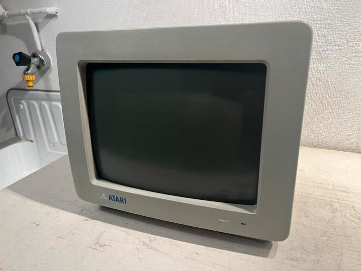 Atari SM124 monitor, Computers en Software, Vintage Computers, Ophalen of Verzenden