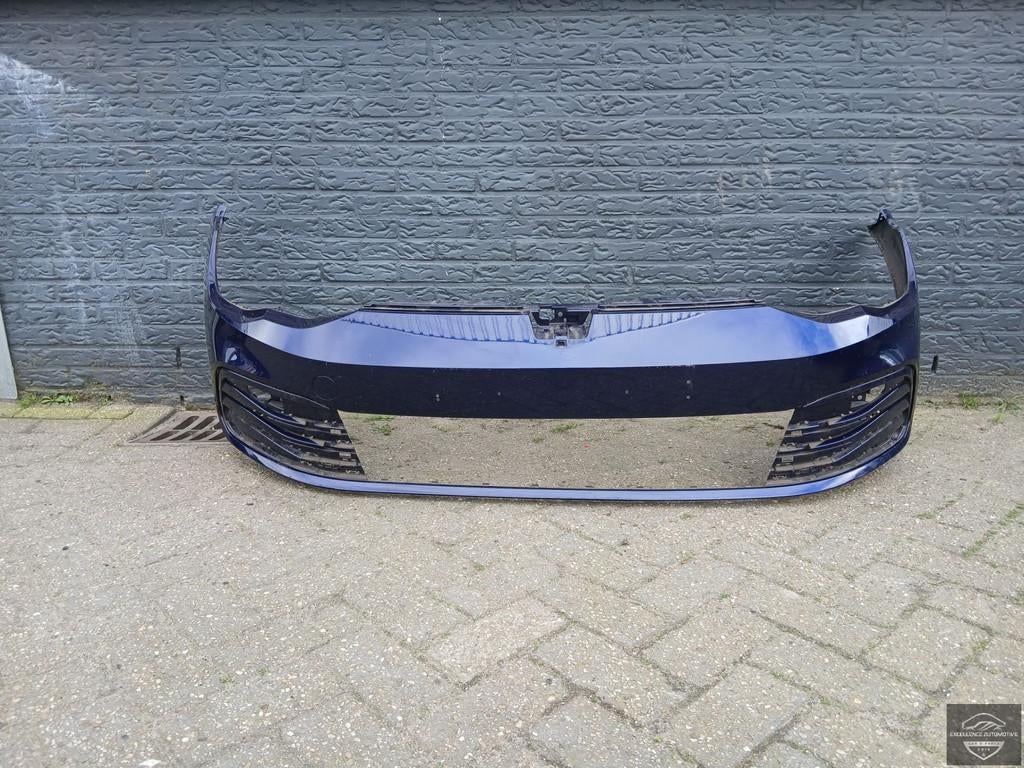VW Golf 8 5H 2020+ Voorbumper Bumper 4xPDC Origineel!, Gebruikt, Volkswagen, Volkswagen AG, Bumper