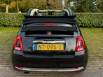 Fiat 500C 0.9 Twinair Turbo Lounge (Nieuwe APK), Zwart, Leder, Handgeschakeld, 26 km/l