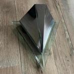 Art deco wandlamp, metaal en plexiglas., Ophalen of Verzenden, Zo goed als nieuw, Metaal
