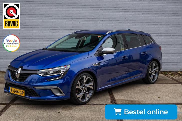 Renault Mégane Estate 1.6 TCe GT 205PK |Schaalstoelen|Lane-, Auto's, Renault, Bedrijf, Te koop, Mégane, ABS, Achteruitrijcamera