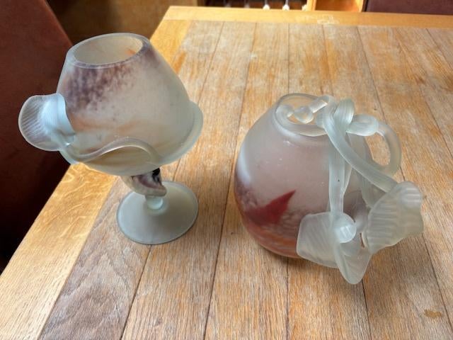 Prachtige Murano mat glas sculpturen!, Antiek en Kunst, Ophalen