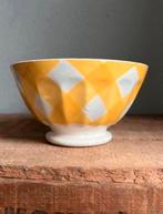 Franse spoelkom gele ruit, Ophalen of Verzenden