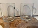 2 Nespresso grote koffie glazen, Glas of Glazen, Ophalen of Verzenden, Overige stijlen, Glas