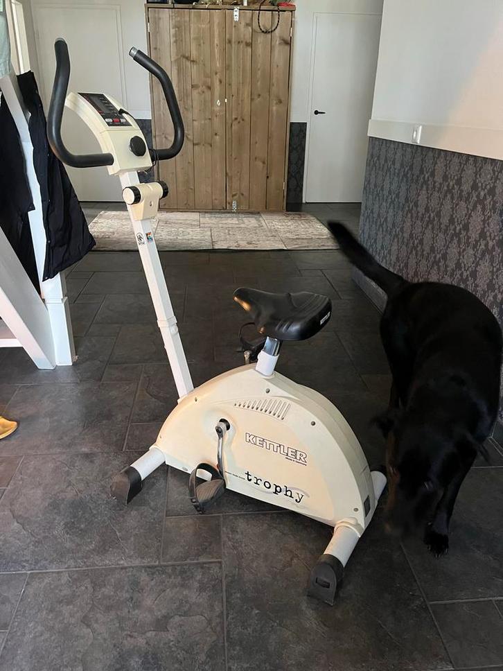 Hometrainer Kettler Trophy, Sport en Fitness, Fitnessapparatuur, Gebruikt, Hometrainer, Benen, Metaal, Ophalen