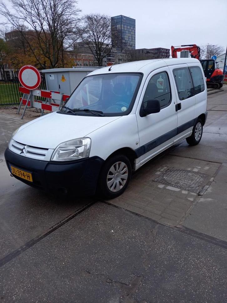 Citroën Berlingo 1.4 I 2008 Wit, Auto's, Citroën, Particulier, Berlingo, Elektrische ramen, Radio, Schuifdeur, Trekhaak, Benzine