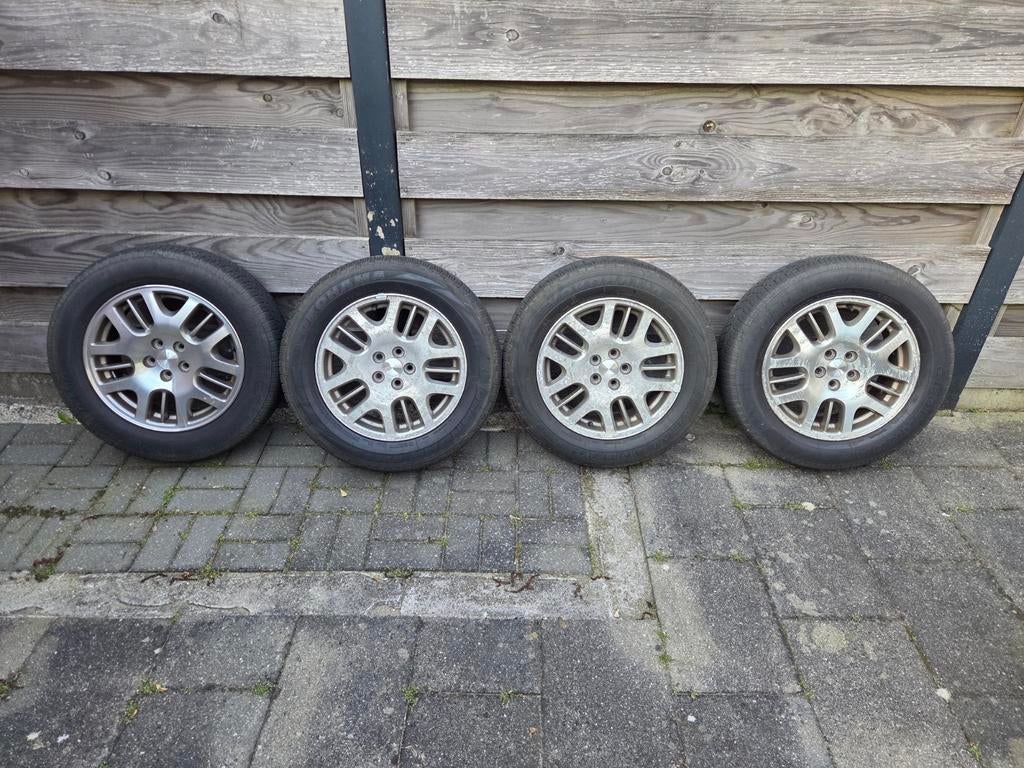 Subaru outback velgen 5x100, Auto-onderdelen, Banden en Velgen, Ophalen, 16 inch, 215 mm