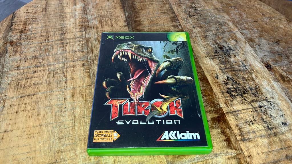 Turuk Evolution Xbox Original, Ophalen, Zo goed als nieuw, Zonder controller