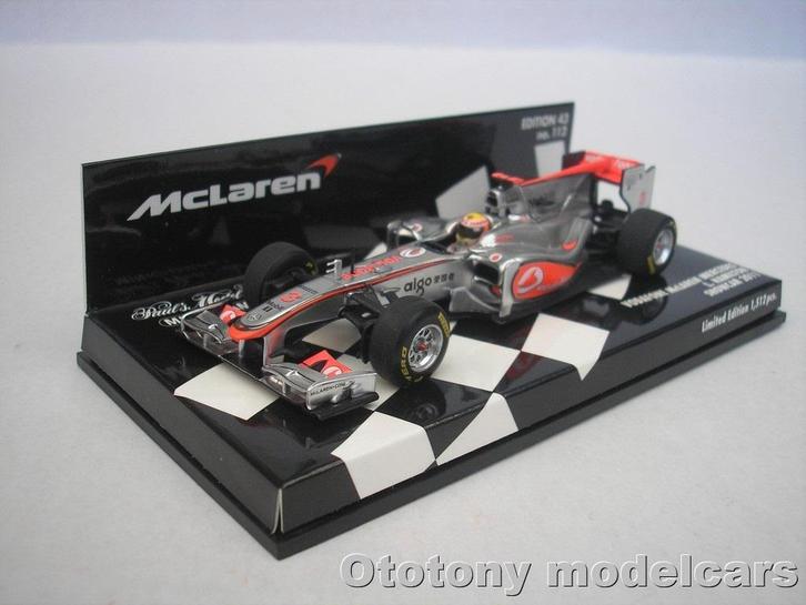 McLaren Mercedes #3 Showcar 2011 Hamilton 1/43 Minichamps, Hobby en Vrije tijd, Modelauto's | 1:43, Nieuw, Auto, MiniChamps, Ophalen of Verzenden