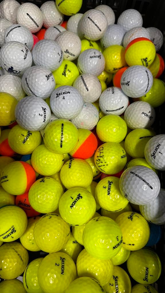 Srixon q star golfballen AAAA kwaliteit 50 stuks super deal, Ophalen of Verzenden, Zo goed als nieuw, Bal(len)