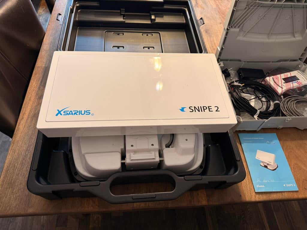 Mobiele antenne schotel Xsarius Snipe, Ophalen, Zo goed als nieuw