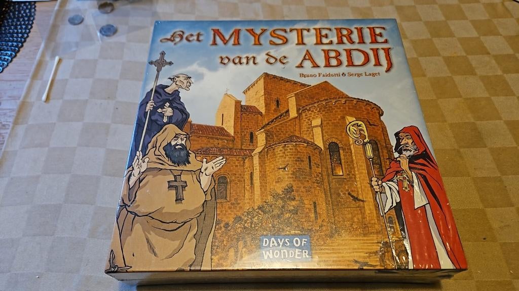 bordspel seal Days of Wonder Het Mysterie van de Abdij, Vijf spelers of meer, Ophalen of Verzenden, Nieuw