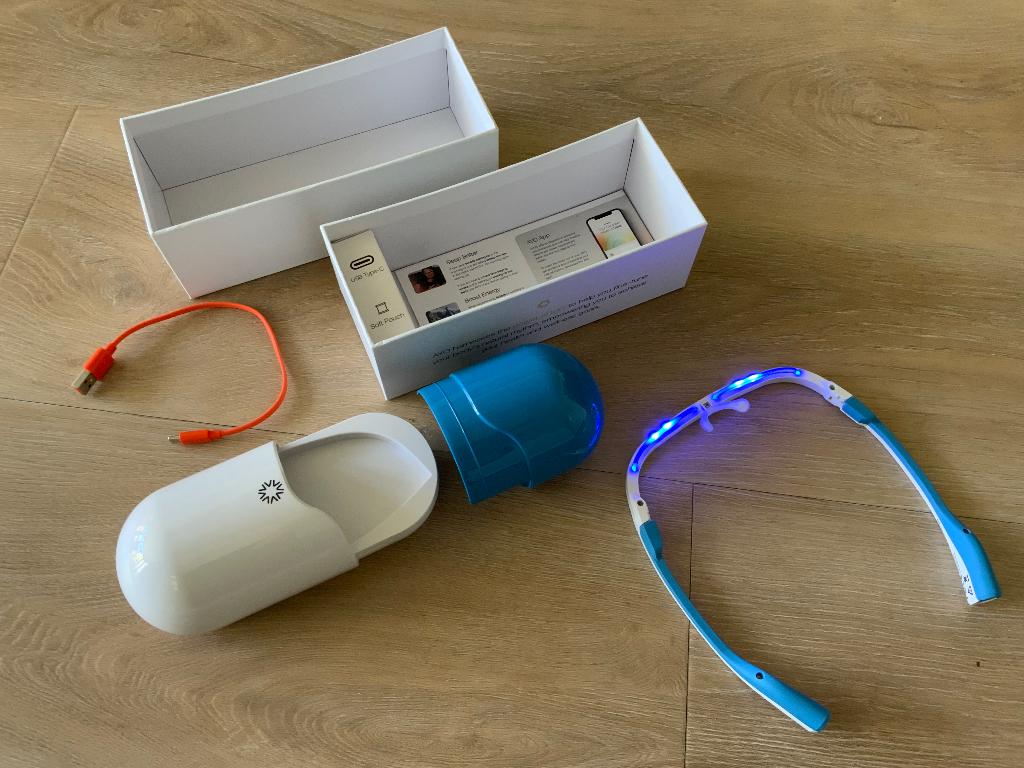 Ayo lite lichttherapie bril, Ophalen of Verzenden, Zo goed als nieuw, Overige typen