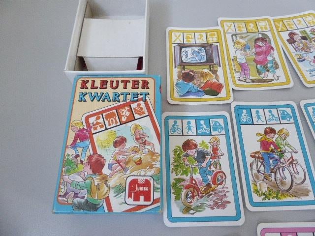 Kleuter kwartet Jumbo zgan, Ophalen of Verzenden, Zo goed als nieuw, Kwartet(ten)