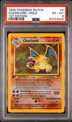 Charizard 1st PSA 6 dutch NL, Ophalen of Verzenden, Zo goed als nieuw