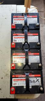 3x Ebretti Scooter Accu's - 12V 27Ah 4de accu is stuk, Ophalen, Gebruikt