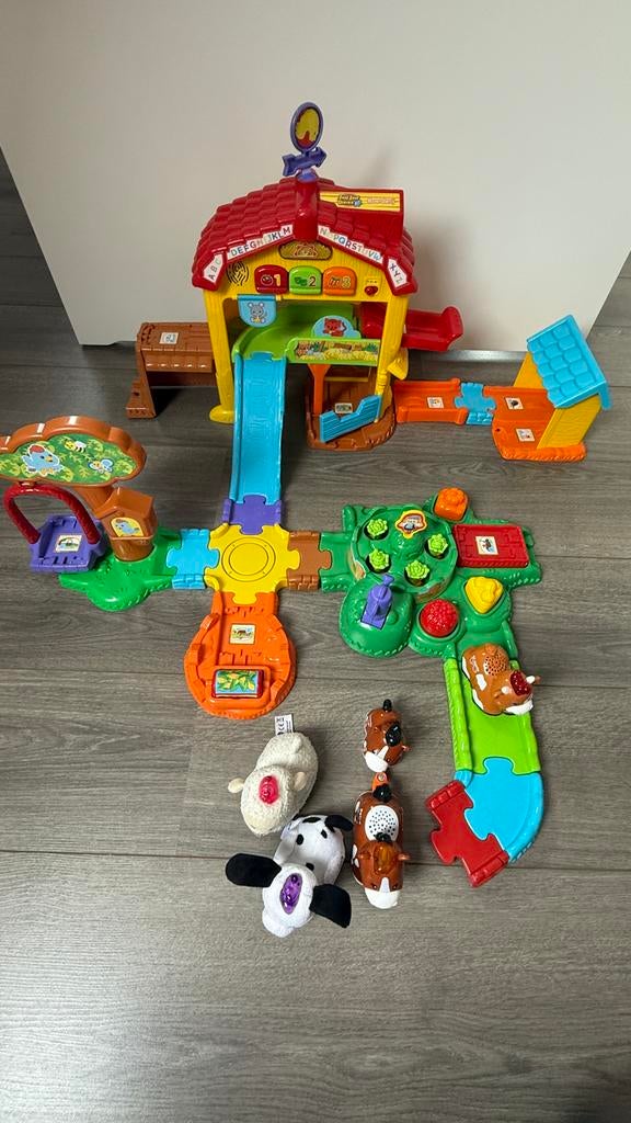 Vtech zoef zoef dieren boerderij, Kinderen en Baby's, Speelgoed | Vtech, Ophalen of Verzenden, Gebruikt, 6 maanden tot 2 jaar