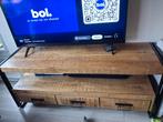 Tv kast mango hout, Huis en Inrichting, Kasten | Televisiemeubels, Ophalen, 100 tot 150 cm, Zo goed als nieuw, Minder dan 100 cm