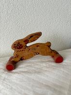 Oud voortrek haasje van hout (Jumbo), Ophalen of Verzenden, Gebruikt