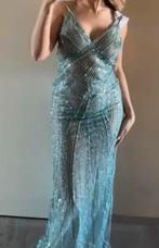 Prachtige Galajurk, Ophalen of Verzenden, Zo goed als nieuw, Blauw, Galajurk