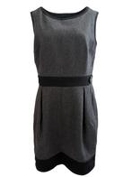 Karen Millen jurk L, Ophalen of Verzenden, Zo goed als nieuw, Grijs, Boven de knie