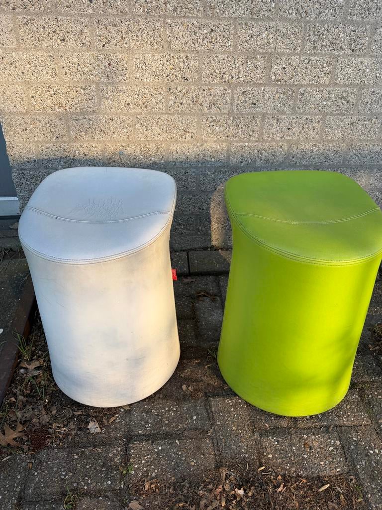 Artifort Lilla poeven, Gebruikt, Design, Leer, Ophalen of Verzenden