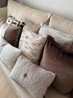 Luxe claudi style kussens, Ophalen of Verzenden, Nieuw, Beige, Vierkant