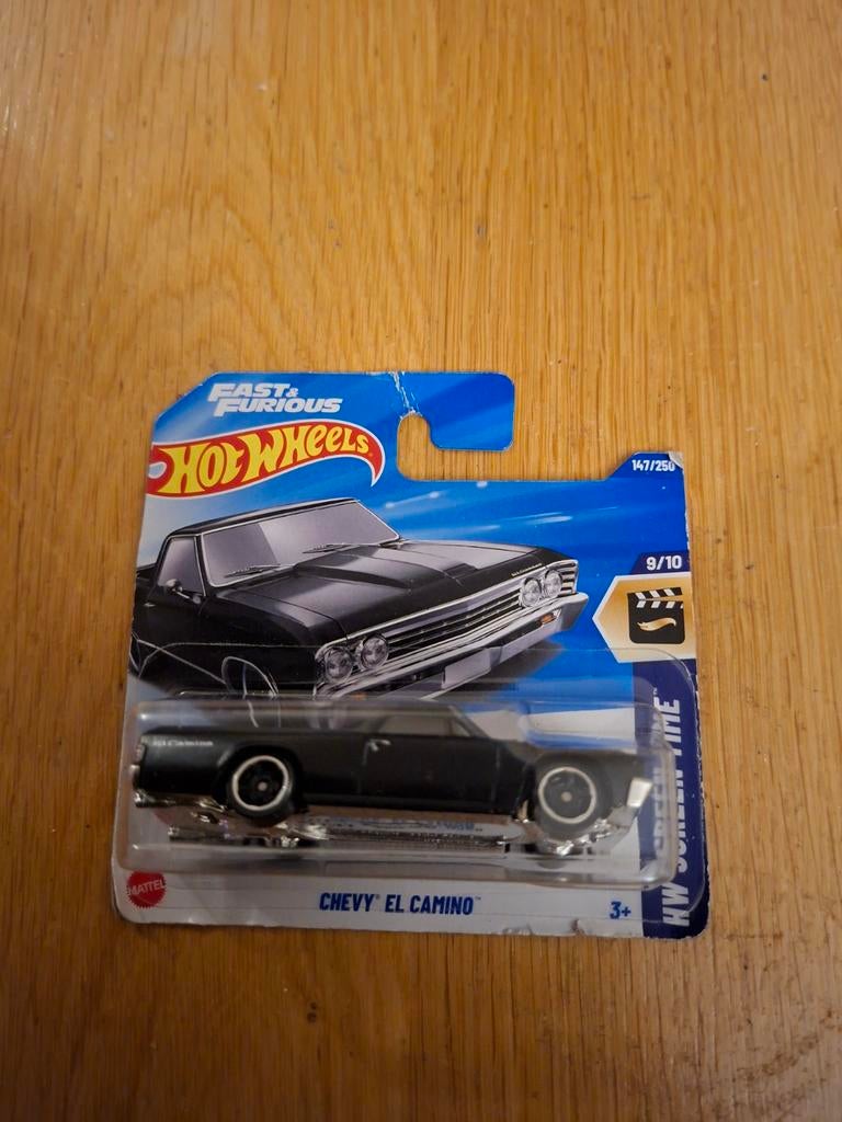Hotwheels Chevy El Camino, Hobby en Vrije tijd, Modelauto's | Overige schalen, Ophalen of Verzenden, Auto