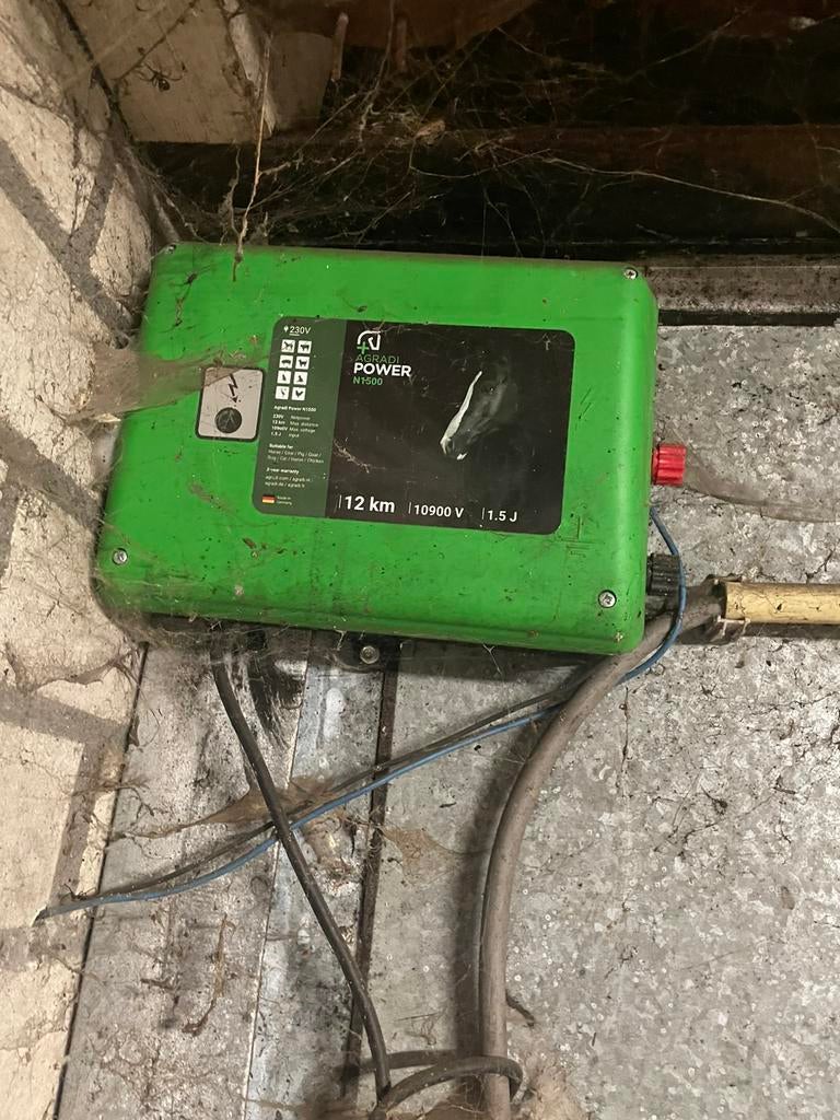 Schrikdraad apparaat, Weidegang