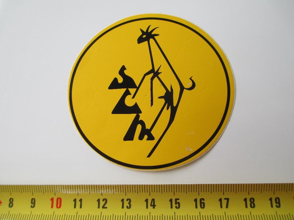 sticker Mill carnavalsvereniging SCM  ut Germelaand, Ophalen, Zo goed als nieuw