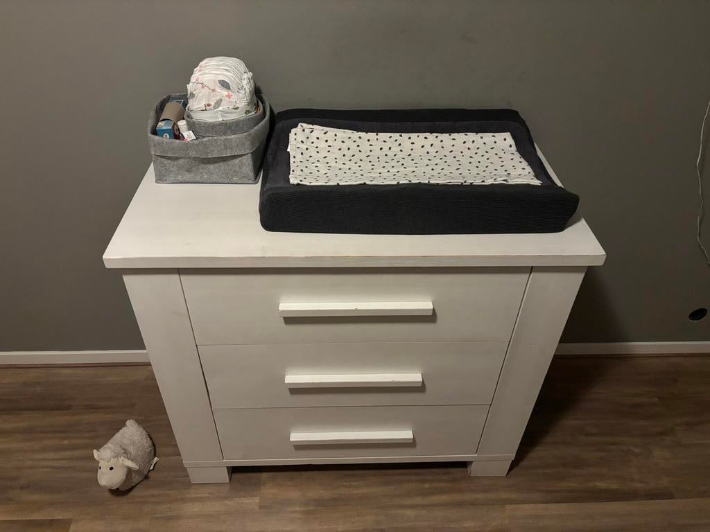 3-delige Bopita White Wash Kinderkamer, Ophalen, Gebruikt, Jongetje of Meisje