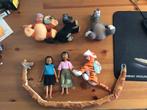 set figuurtjes / knuffels Jungle Book 7 stuks. A.H., Ophalen of Verzenden, Leeuwenkoning of Jungle Boek, Zo goed als nieuw, Knuffel