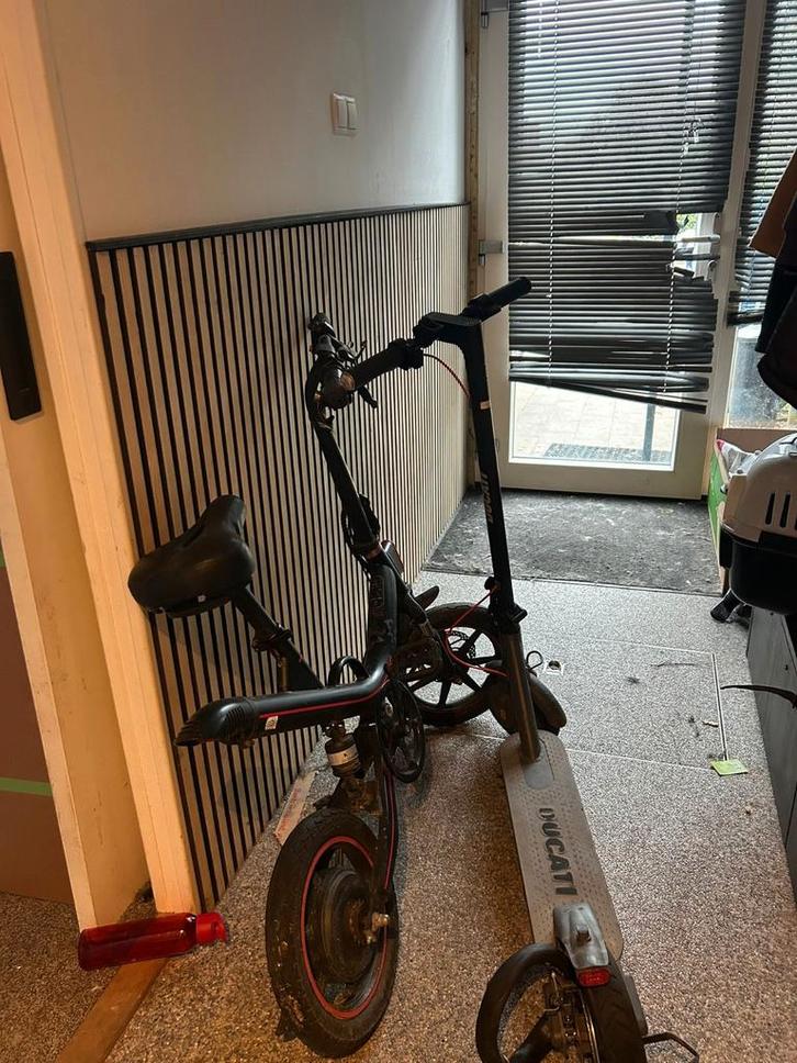 Windgoo + elektrische step, Fietsen en Brommers, Elektrische fietsen, Overige merken, Minder dan 47 cm, Minder dan 30 km per accu