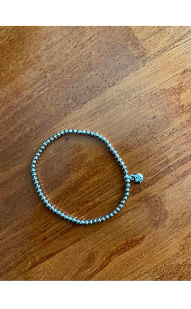 Sparkling jewels armband 3 mm zilver sparkling jewels, Ophalen of Verzenden, Gebruikt, Zilver, Zilver