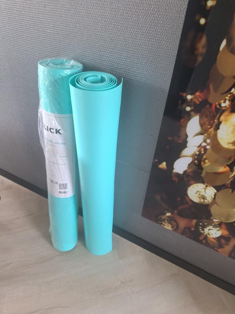 LVT- PVC Click ondervloer 1 mm 500 kPa 10dB, Ophalen of Verzenden, Nieuw, Overige typen