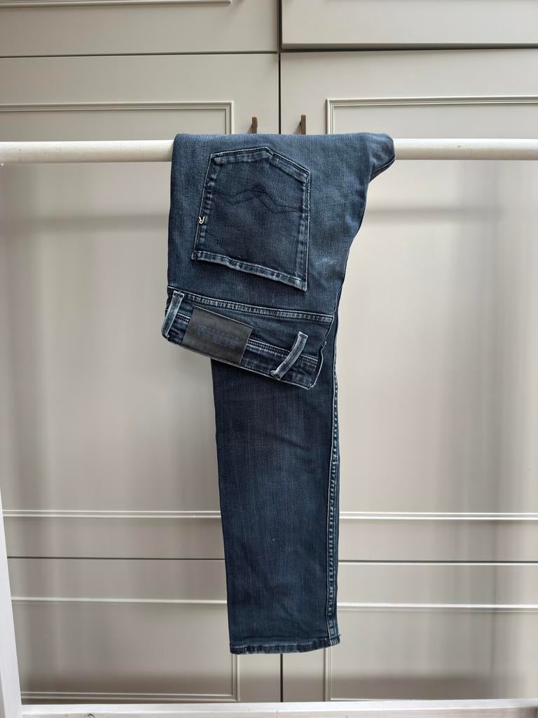 Replay anbass jeans broek spijkerbroek maat 33/32, Ophalen of Verzenden, Zo goed als nieuw, Blauw, W33 - W34 (confectie 48/50)