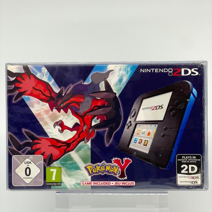 Nintendo 2DS Pokemon Y Edition, Spelcomputers en Games, Spelcomputers | Nintendo 2DS en 3DS, Zo goed als nieuw, 2DS, Blauw, Ophalen of Verzenden