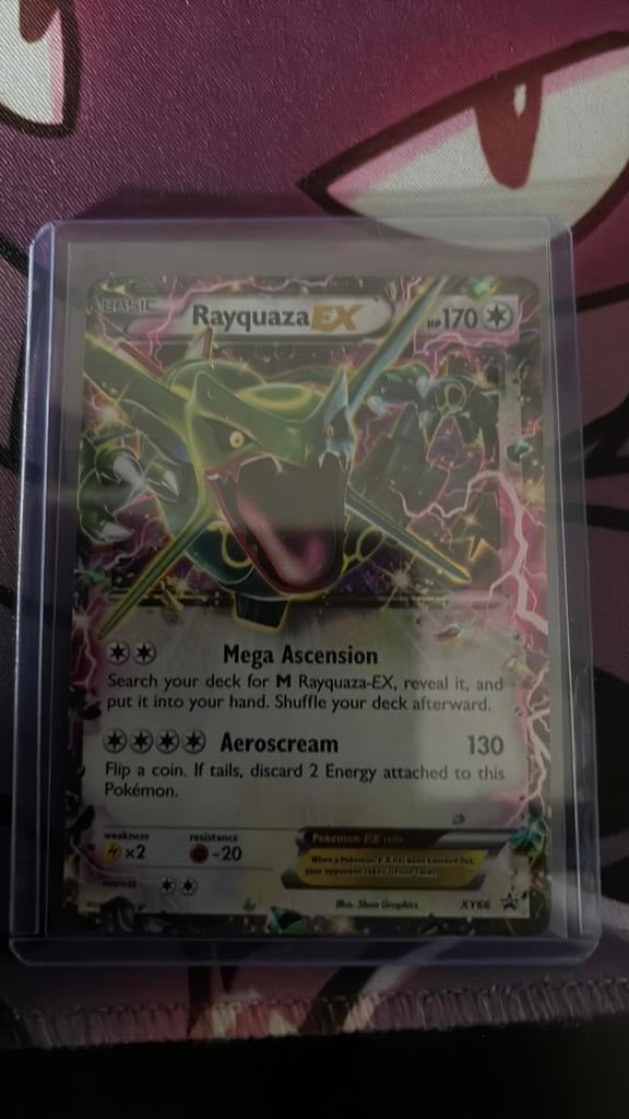 Rayquaza ex xyp66, Ophalen of Verzenden, Zo goed als nieuw